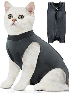 Pet Surgery Recovery Suit Cats Small Female Dogs FREE GIFT Size L NEW